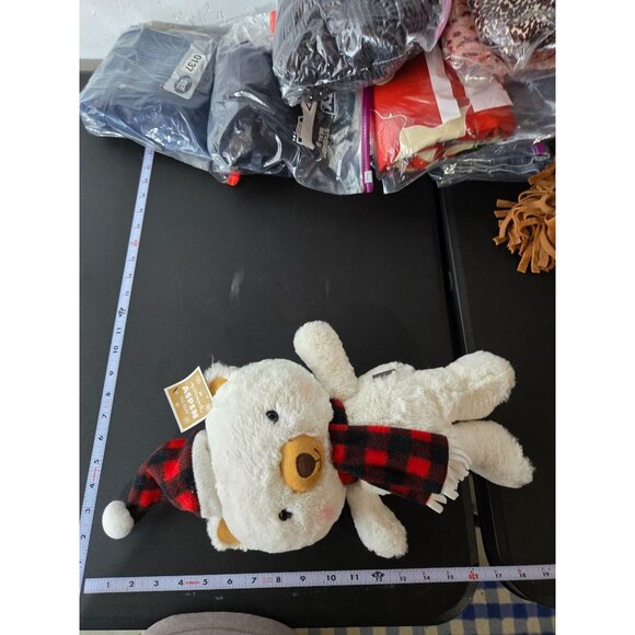Hallmark Aspen the Bear Plush Stuffed Animal Polar Christmas Holiday Teddy NWT - Picture 9 of 10